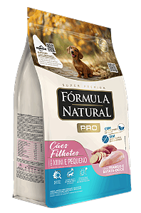 RACAO FORMULA NATURAL PRO FILHOTE MINI/PEQ 2,5KG