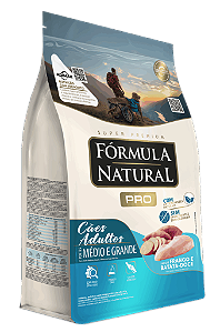 RACAO FORMULA NATURAL PRO AD MED/GD 15KG