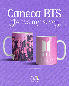 Caneca A5 BTS Always My Seven