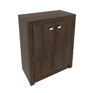 Balcão Multiuso 2 Portas 1 Prateleira Me4103 Tecno Mobili Rústico