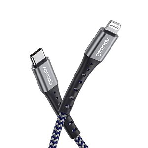 Cabo Kevlar Usb-c para Lightning 2 metros Geonav