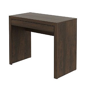Mesa Escritório Com Gaveta Home Office Tecno Mobili Rustico