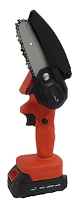 Mini Motosserra a Bateria 600W Vermelho ImportWay