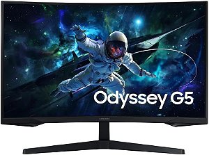 Monitor Gamer Samsung Odyssey G5 32" QHD 165hz 1ms HDMI DisplayPort Preto