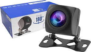 Câmera de Ré ou Frontal Roadstar RS180BR Plus 180° CMOS IP67/IP68 Linhas de Estacionamento Ajustáveis Visão Ampla