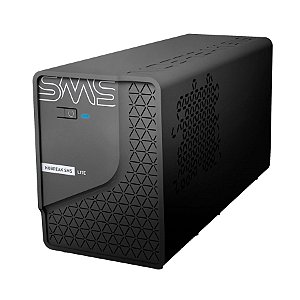 Nobreak 600VA Lite Bivolt 4 Tomadas Preto SMS