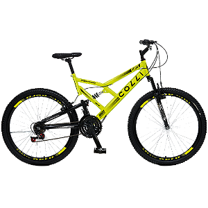 BICICLETA COLLI GPS A.26 AERO TAM 19 - AMARELO NEON