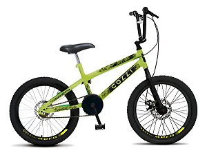 BICICLETA COLLI SKILL BOY ARO 20 - AMARELO NEON