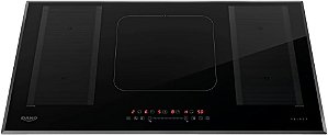 Cooktop de Indução 5 Bocas Preto com 2 Zonas Flexíveis Dako Select 220V