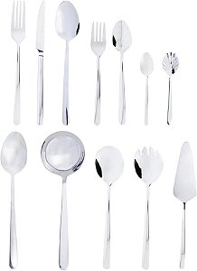 Faqueiro de Aço Inox Viena 54 Peças WOLFF