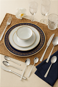 Faqueiro de Aço Inox Firenze 101 Peças WOLFF