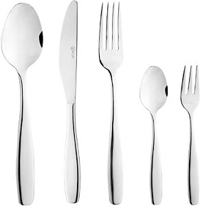 Faqueiro de Aço Inox Cannes 30 Peças WOLFF