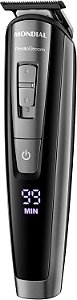 Aparador de Pelos PraticGroom Mondial Preto 6W Bivolt - BG-09