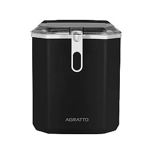 Máquina de Gelo Agratto 12KG Preta