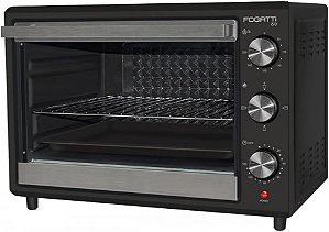 Forno Elétrico De Bancada 50 Litros Fogatti Black - 220V