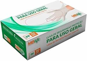 Luvas Medix de Látex Com Pó Em Kit 10x100un Branco M