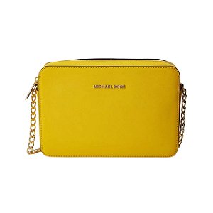 Bolsa Michael Kors Crossbody Jet Set - Amarela