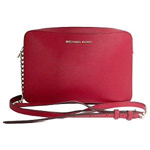 Bolsa Michael Kors Crossbody Vermelho Suave