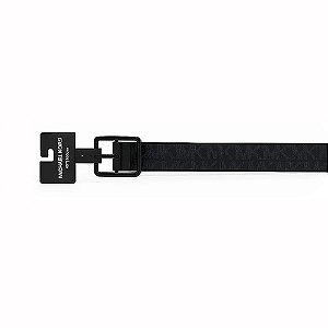 Cinto Feminino Michael Kors Preto Monograma MK – 100 cm