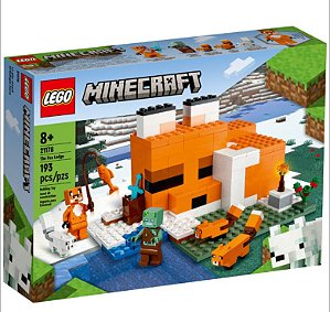LEGO® Minecraft™ A Pousada da Raposa (The Fox Lodge) - (193 Peças)