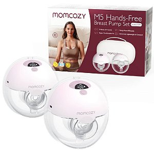Momcozy Wearable Breast Pump - Modelo M5 - Bomba de Leite Elétrica