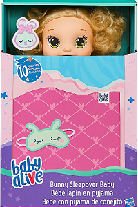 Bunny Sleepover Baby - Baby Alive
