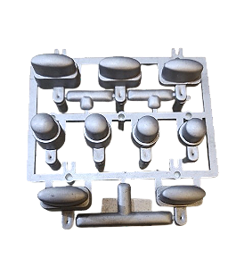 Botao microondas cce m500 m300 cor PRATA (tecla superior)