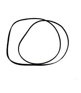 Correia secadora Brastemp BSC24 BSR24 compacta (do tambor) original - W11307516