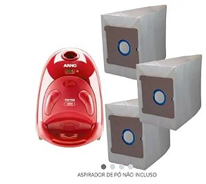 KIT FILTRO PAPEL ARNO ASP TRITON com 3 unidades (descartavel)