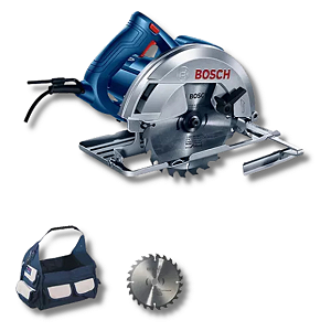 SERRA CIRCULAR BOSCH GKS 150 1500W 127V COM BOLSA