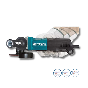 ESMERILHADEIRA MAKITA ANGULAR GA4550 115MM 4 1/2 220V
