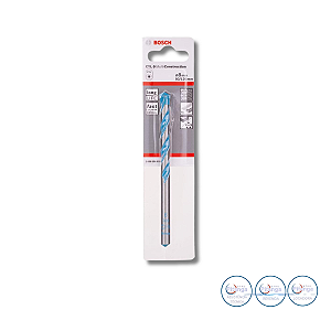 BROCA MULTI CONSTRUÇÃO BOSCH CYL-9  8X80X120MM