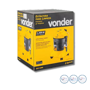 EXTRATORA DE LIMPEZA VONDER 1300W 127V