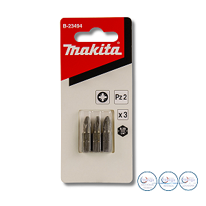 PONTA BITS PZ 2-25MM  3PCS B-23494