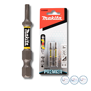 BIT DE IMPACTO PONTA TORK MAKITA  T15   2PCS E-03333