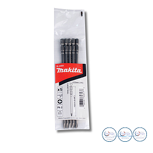 KIT BITS PHILIPS MAKITA PH2 182MM  5PCS B-10481