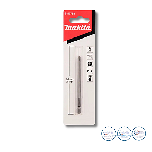 BITS LONGO PONTA PHILIPS MAKITA PH2 90MM  B-57788