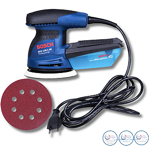 LIXADEIRA EXCENTRICA GEX 125-1 AE BOSCH 127V