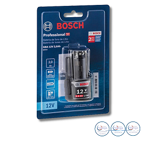 BATERIA DE IONS BOSCH GBA 12V 2,0AH