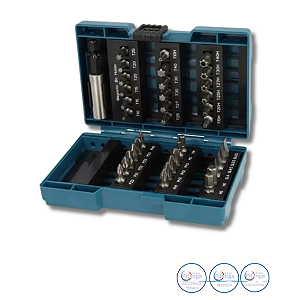 JOGO PONTA BITS MAKITA 37 PECAS - B-28606