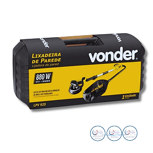 LIXADEIRA DE PAREDE VONDER LPV925 C/LED 127V 60.01.925.127