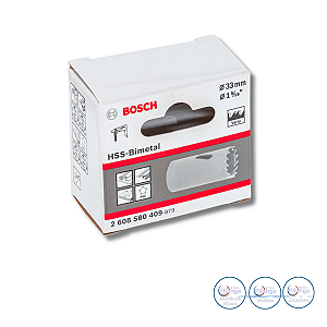 SERRA COPO HSS-BIMETALICA 33MM BOSCH - 2 608 580 409