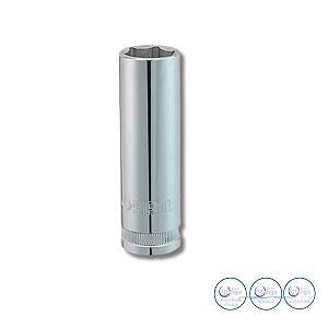 SOQUETE SEXTAVADO SATA ENC  1/2" 20MM LONGO 13411 SATA