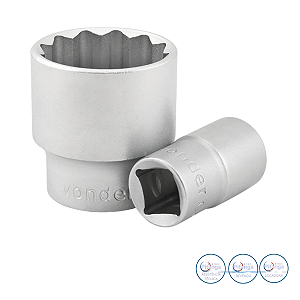 SOQUETE ESTRIADO VONDER  1/2" 18MM 30.39.180.000