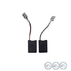 JOGO DE ESCOVA CARVÃO BOSCH 127V/220V PARA ESMERILHADEIRA 9” – F000.611.090