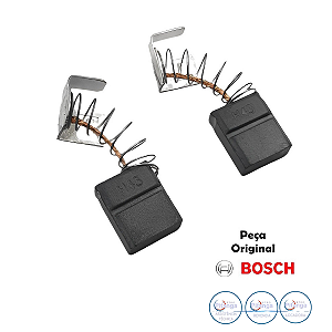 JOGO DE ESCOVA CARVÃO BOSCH 127V/220V PARA SERRA MARMORE MODELO GDC – 1 604 321 16Y
