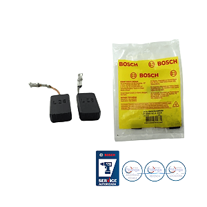 JOGO DE ESCOVA CARVÃO BOSCH 127V/220V PARA ESMILHADEIRA GWS7-115 – F 000 611 019