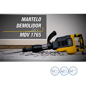MARTELO DEMOLIDOR MDV1765 65J 220V VONDER - 60.01.176.520