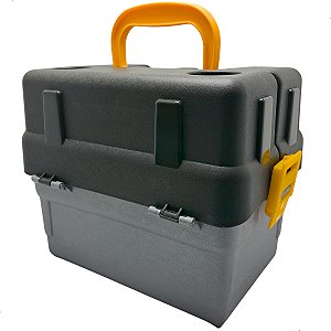 Caixa Maleta Organizadora Pesca Ferramentas Hi 8 Bandeja Articulada