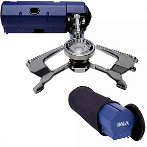 Fogareiro Fogão Portatil A Gás Slim Kala Camping Pesca Trilha Leve